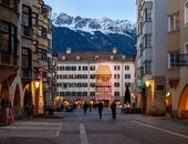 Straßen mit Goldenem Dachl in Innsbruck
