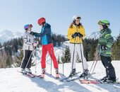 Familien-Skifahren in der Region Seefeld
