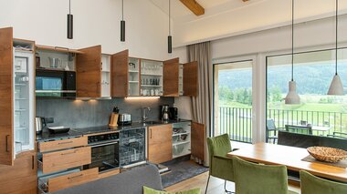 Küchenausstattung in den Apartments | © Gerhard Wolkersdorfer