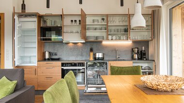 Küchenausstattung in den Apartments | © Gerhard Wolkersdorfer