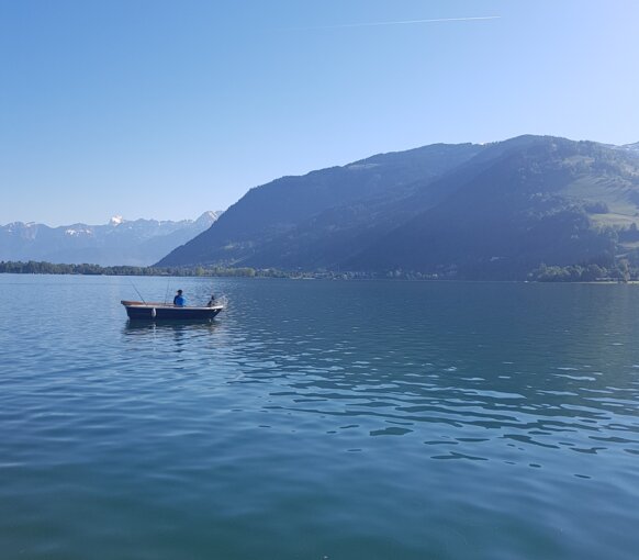 Fischer am Zeller See