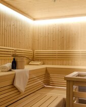Saunabereich im Hotel & Apartment Central