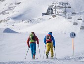 Skitourengeher am Kitzsteinhorn