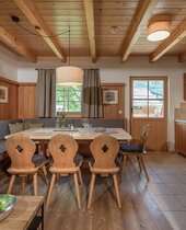 Wohn- Küche- und Essbereich Lodge Luxury