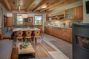 Küche- und Essbereich Lodge Luxury
