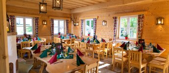 Restaurant in der Hagan Lodge Altaussee