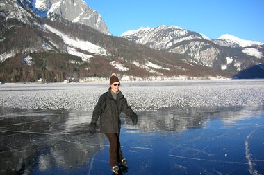 Eislaufen in Altaussee