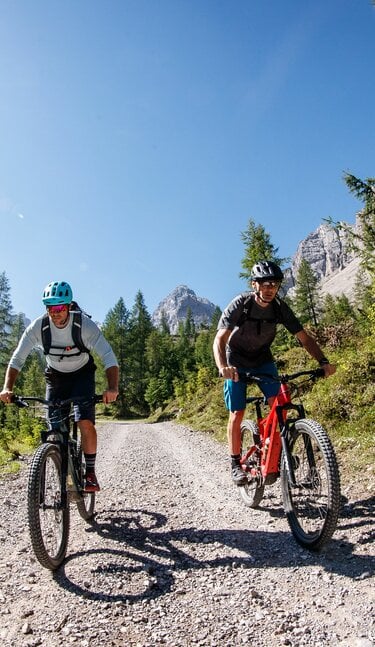 Radfahrer in Osttirol