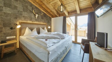 Schlafzimmer im Sonnleiten Saalbach