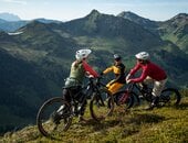 Mountainbiker im Hochalm Trail