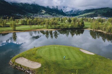Drohnenaufnahme Golfplatz Zell am See