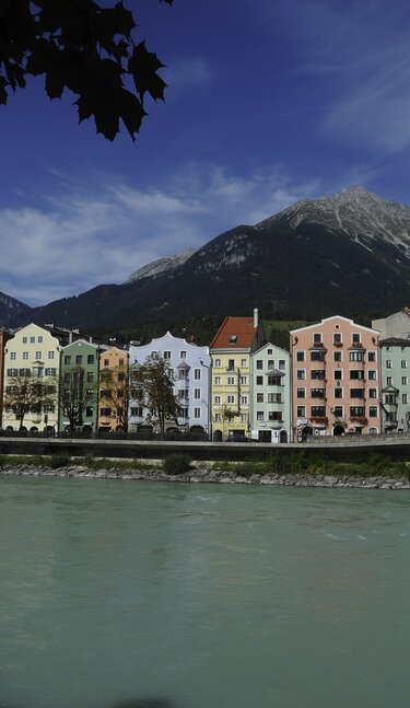 Stadt Innsbruck im Sommer