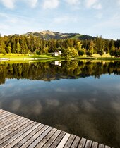 Idyllischer Badesee in Kirchberg in Tirol