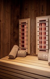 Infrarotkabine im Apartment